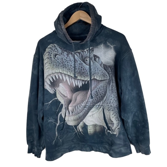 Dinosaur T-rex Graffiti Print Women's Sweatshirt